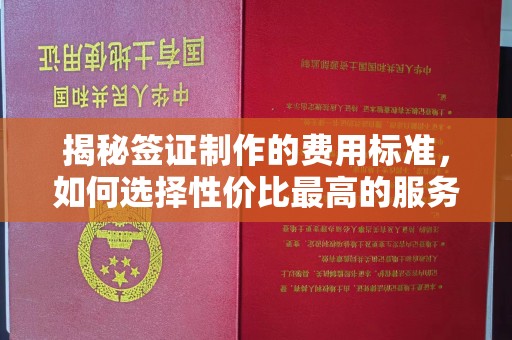 梅河口揭秘签证制作的费用标准，如何选择性价比最高的服务？