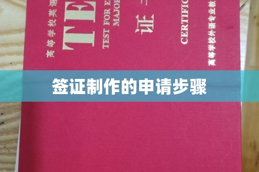 梅河口签证制作的申请步骤
