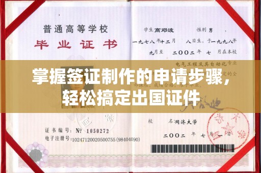 梅河口掌握签证制作的申请步骤，轻松搞定出国证件