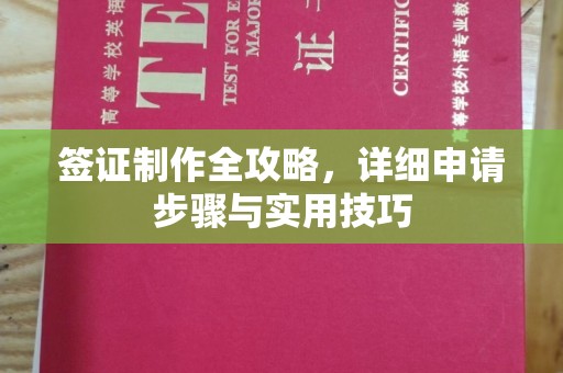 梅河口签证制作全攻略，详细申请步骤与实用技巧